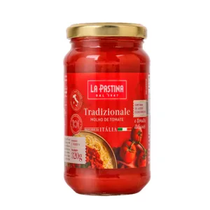 Molho De Tomate Tradizionale La Pastina Vidro 320G