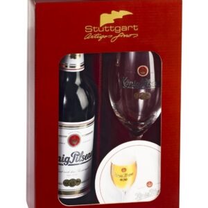 Kit Cerveja König Pilsener - 1 Garrafa 500ml e 1 Copo 0,25