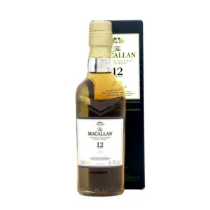 Miniatura Macallan Sherry Oak 12 Anos 50ml