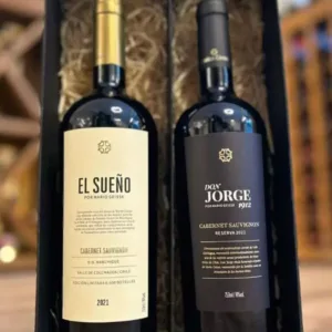 Kit Mario Geisse com 2 Garrafas